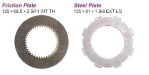 Friction Plates And Steel Plates