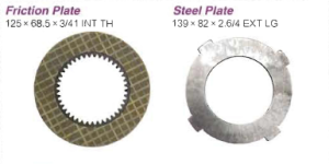 Friction Plates And Steel Plates