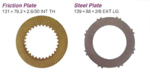 Friction Plates And Steel Plates