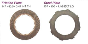 Friction Plates And Steel Plates